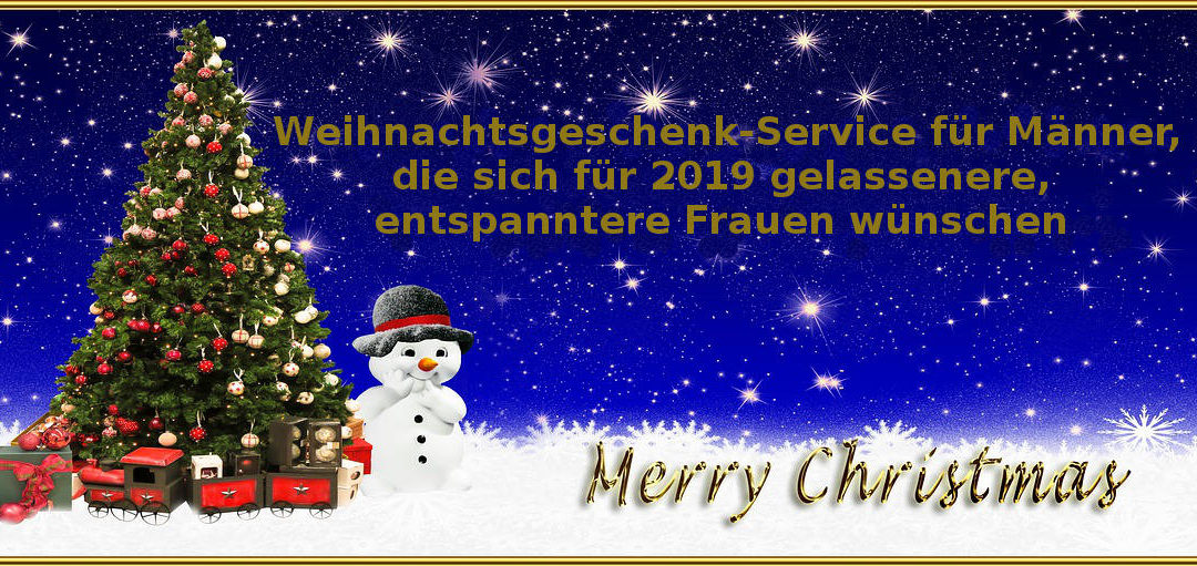 Weihnachtsgeschenk-Service für Männer