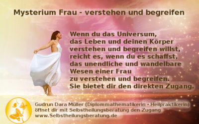 Mysterium Frau  – verstehen und begreifen – Programm der Challenge + FAQ